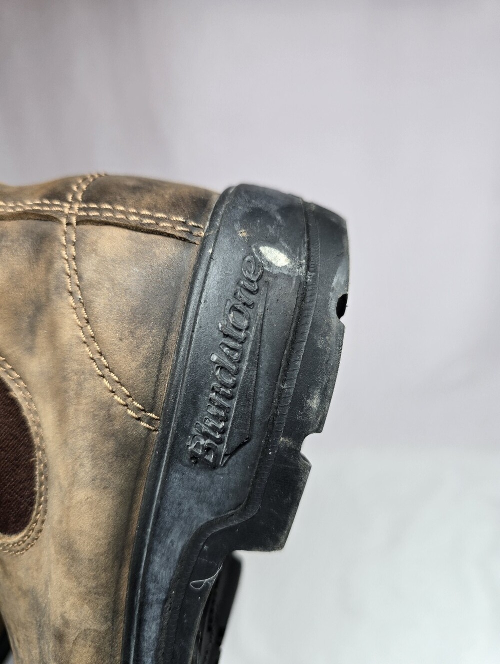 Blundstone #585 Classics leather boots in rustic brown AU 3.5 US women's 6.5 - Picture 8 of 10